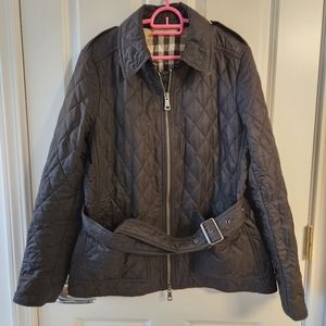 Burberry Diamond Quilted Jacket, Size L